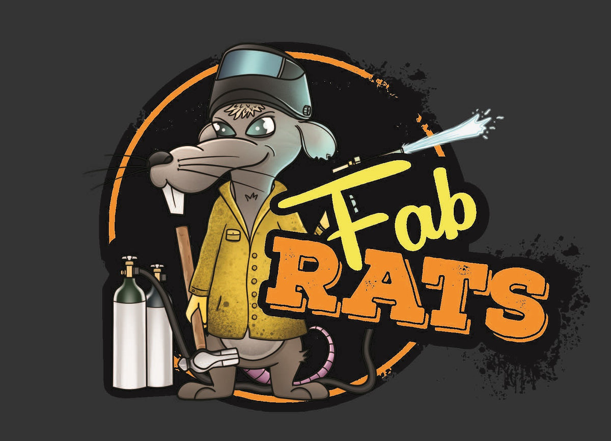 Built Not Bought Fab Rats T-Shirt - Gray