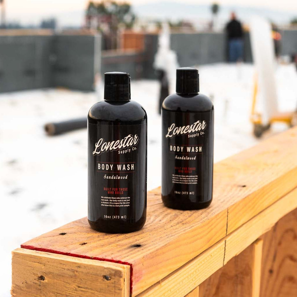 Lonestar Heavy-Duty Body Wash 2-Pack – Natural Degreasing Formula (16oz Bottles) | Lonestar Supply Co