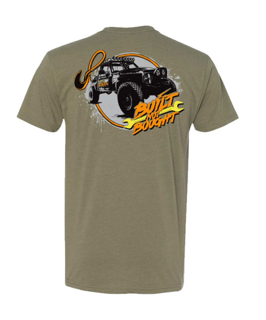 Built Not Bought Fab Rats T-Shirt - Light Green
