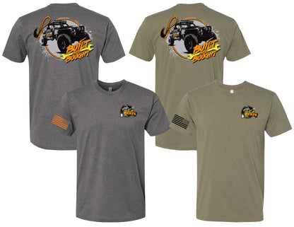 Built Not Bought Fab Rats T-Shirt - Gray
