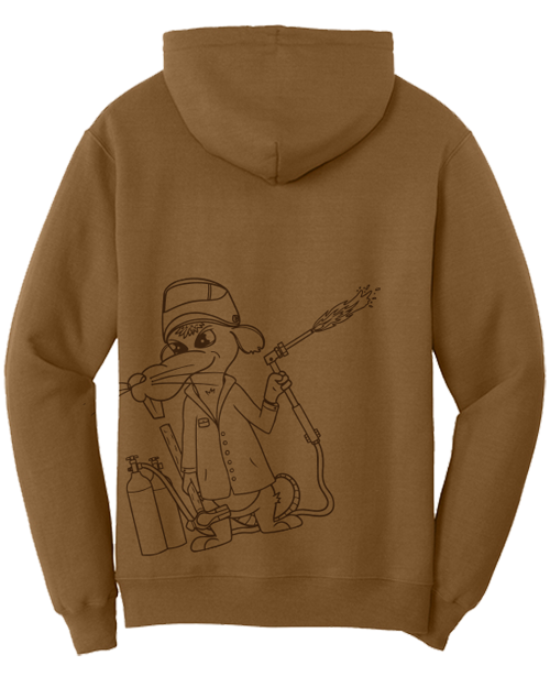 *NEW* Hoodie - Duck Brown