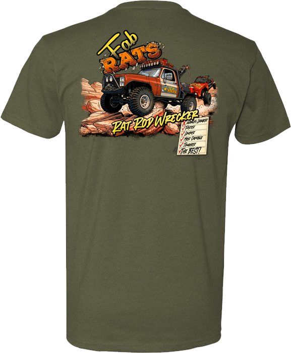 Rat Rod Wrecker T-shirt