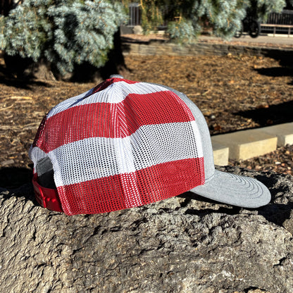 *NEW* Patriotic Trucker Snapback
