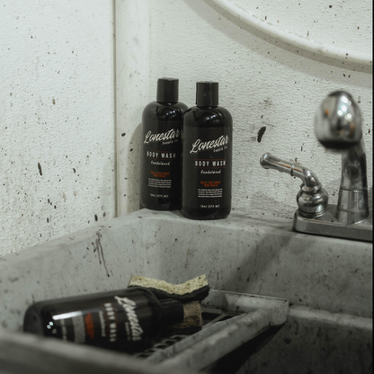Lonestar Heavy-Duty Body Wash 2-Pack – Natural Degreasing Formula (16oz Bottles) | Lonestar Supply Co