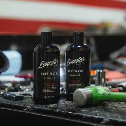 Lonestar Heavy-Duty Body Wash 2-Pack – Natural Degreasing Formula (16oz Bottles) | Lonestar Supply Co