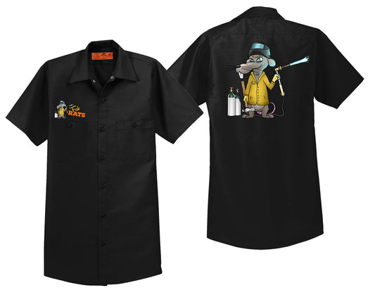 Fab Rats Button Up Workwear Shirt