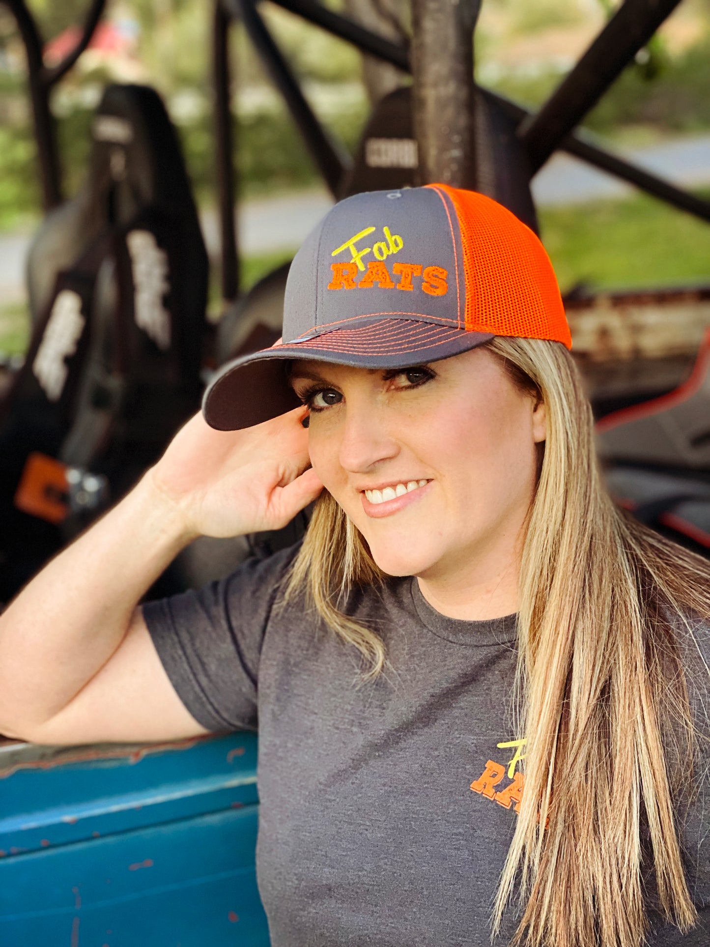 Original Fab Rats Logo Trucker Snapbacks