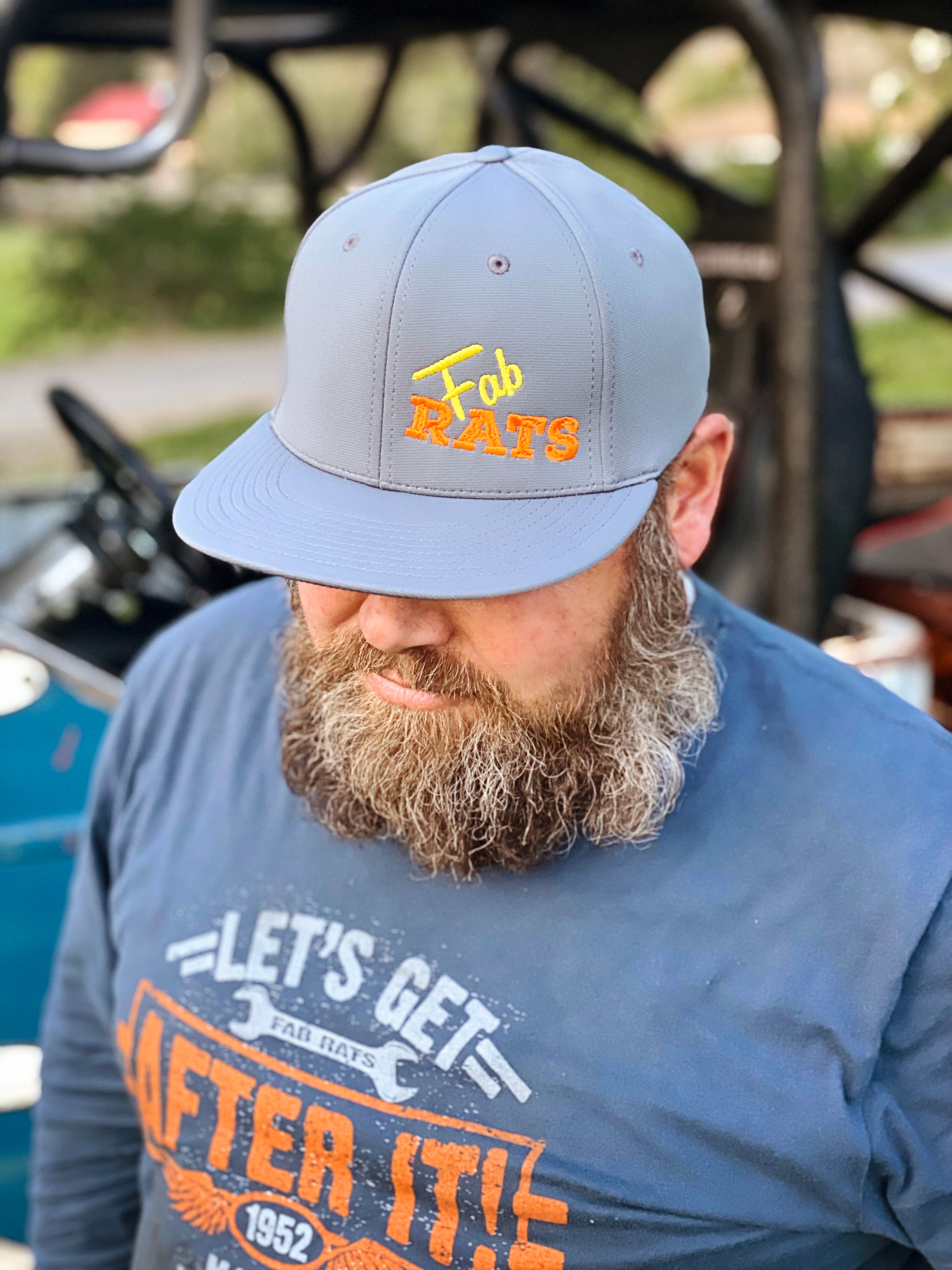 Rat Embroidered Dad Hat – Black Cotton Twill | Unstructured Low-Profile Adjustable Cap